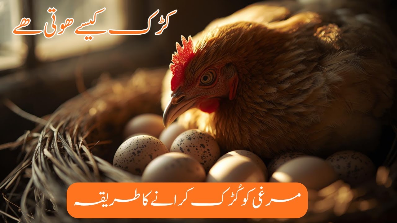 Aseel Murgi Ko Kurak Karne Ka Tarika | Murgi Ko Ando Par Baithne Ka Asaan Tareeqa