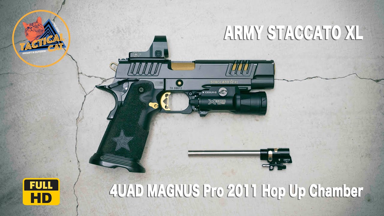【2025 Airsoft Taiwan EP.34】生存遊戲 / War Game / Airsoft / ： 下場槍Staccato XL大解析，搭配超酷全新Hop座