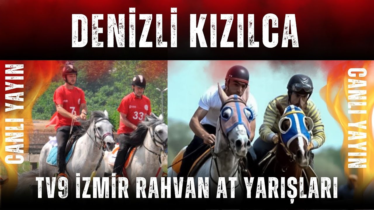 DENİZLİ KIZILCA RAHVAN AT YARIŞLARI