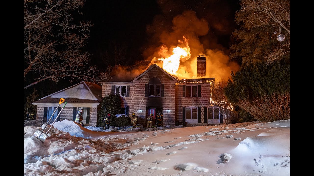 Hanover Township 3rd Alarm Working House Fire