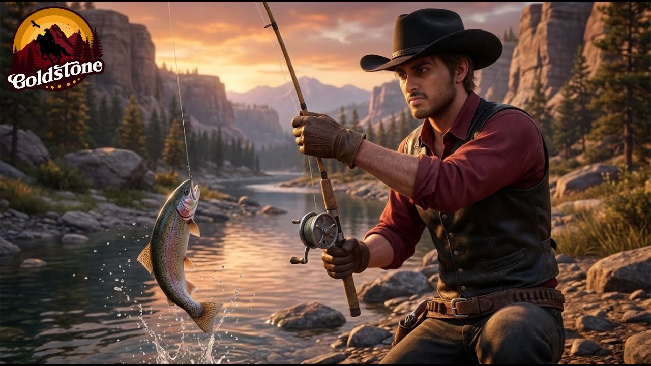 🔴 මාළු අල්ලමු |  VICTOR BLACK| Goldstone County Sri Lanka | RDR 2 | Day 07