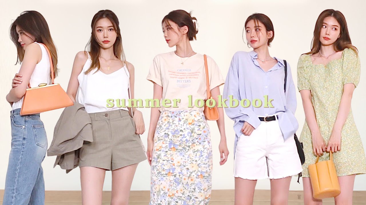 ☕️프렌치 감성 가득 담은 여름 룩북 Summer Lookbook