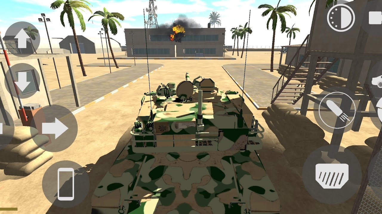 Aaj army camp se tank lut liya Indian bike driving licence tank dkgamer34