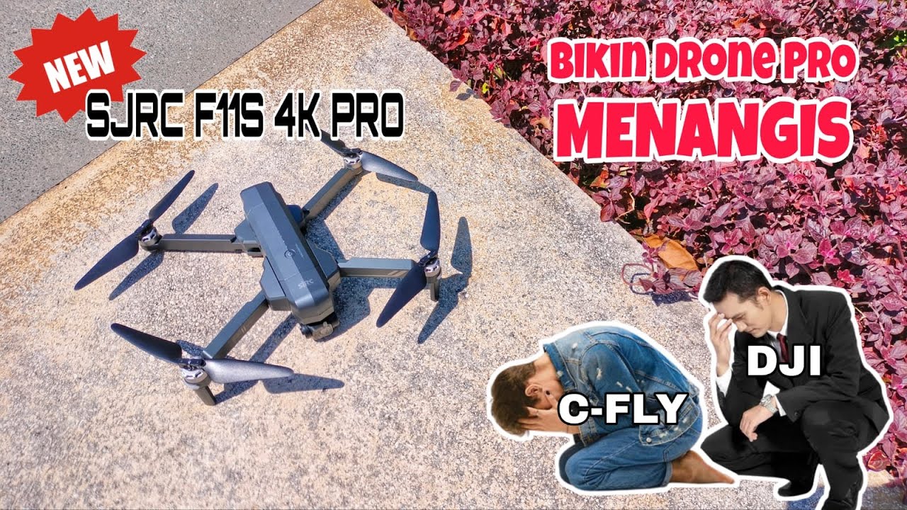 LUAR BIASAA‼️Test Jarak Terbang SJRC F11S 4K Pro Dalam Kota dengan Aplikasi terbaru Versi 2.6.1