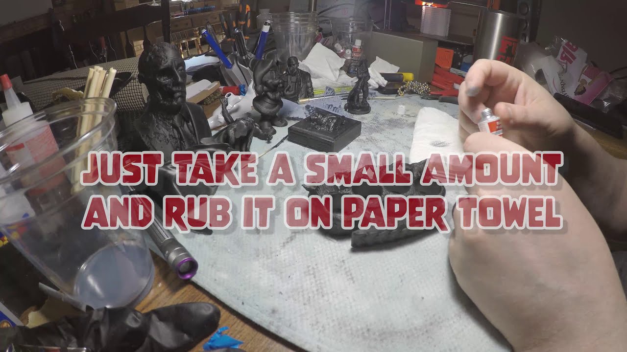 Airbrushing and Rub n' Buff 3D Printer Parts - Hex3D Models