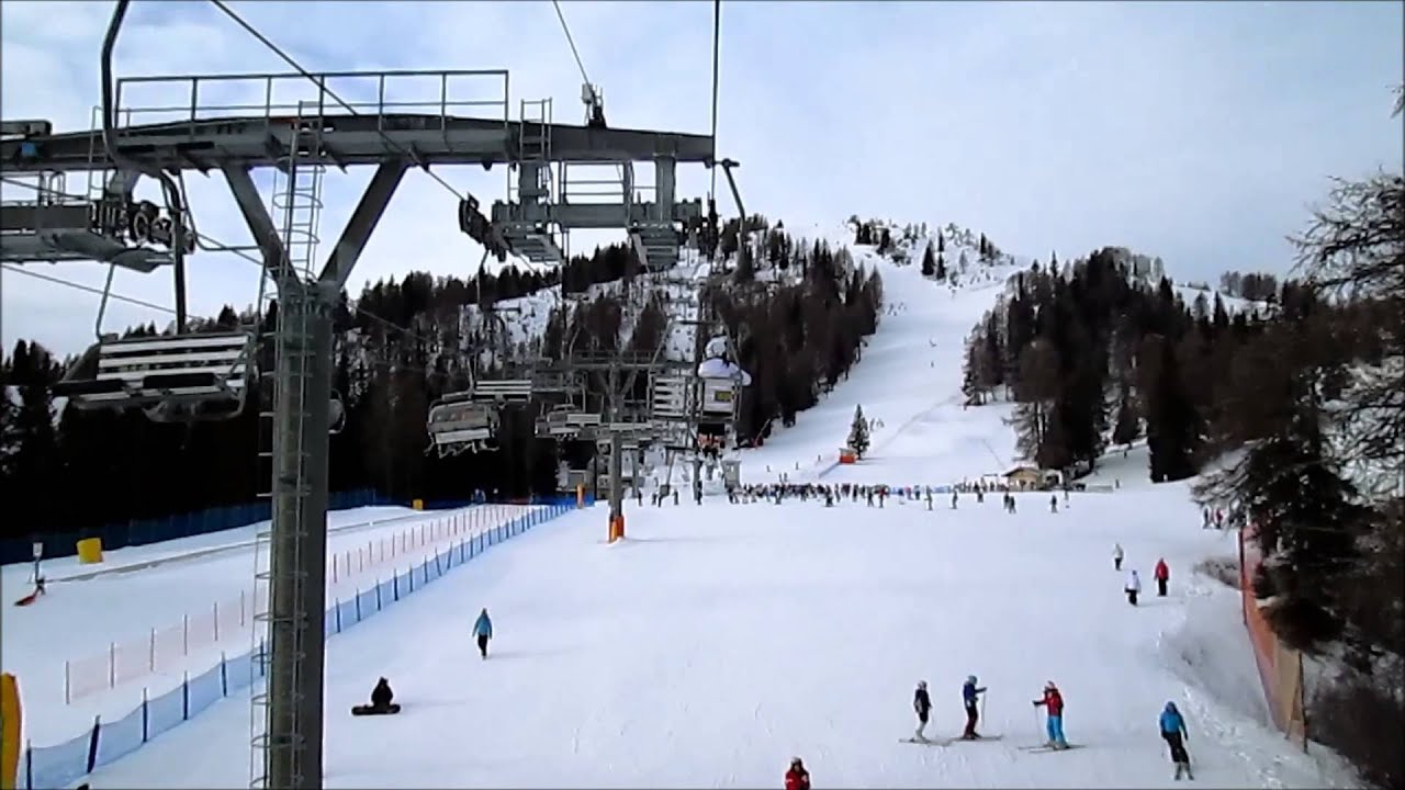 Seggiovia 2CLF Bamby (Folgarida) - risalita integrale