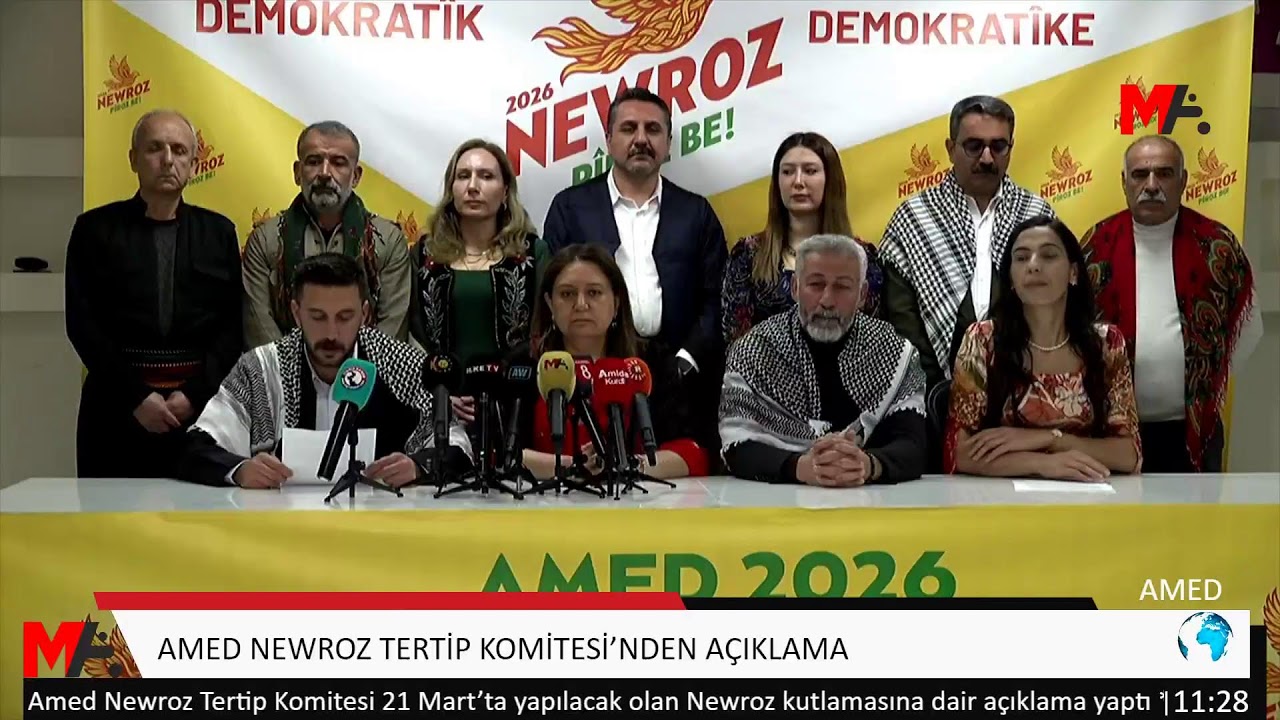 AMED NEWROZ TERTİP KOMİTESİ’NDEN AÇIKLAMA