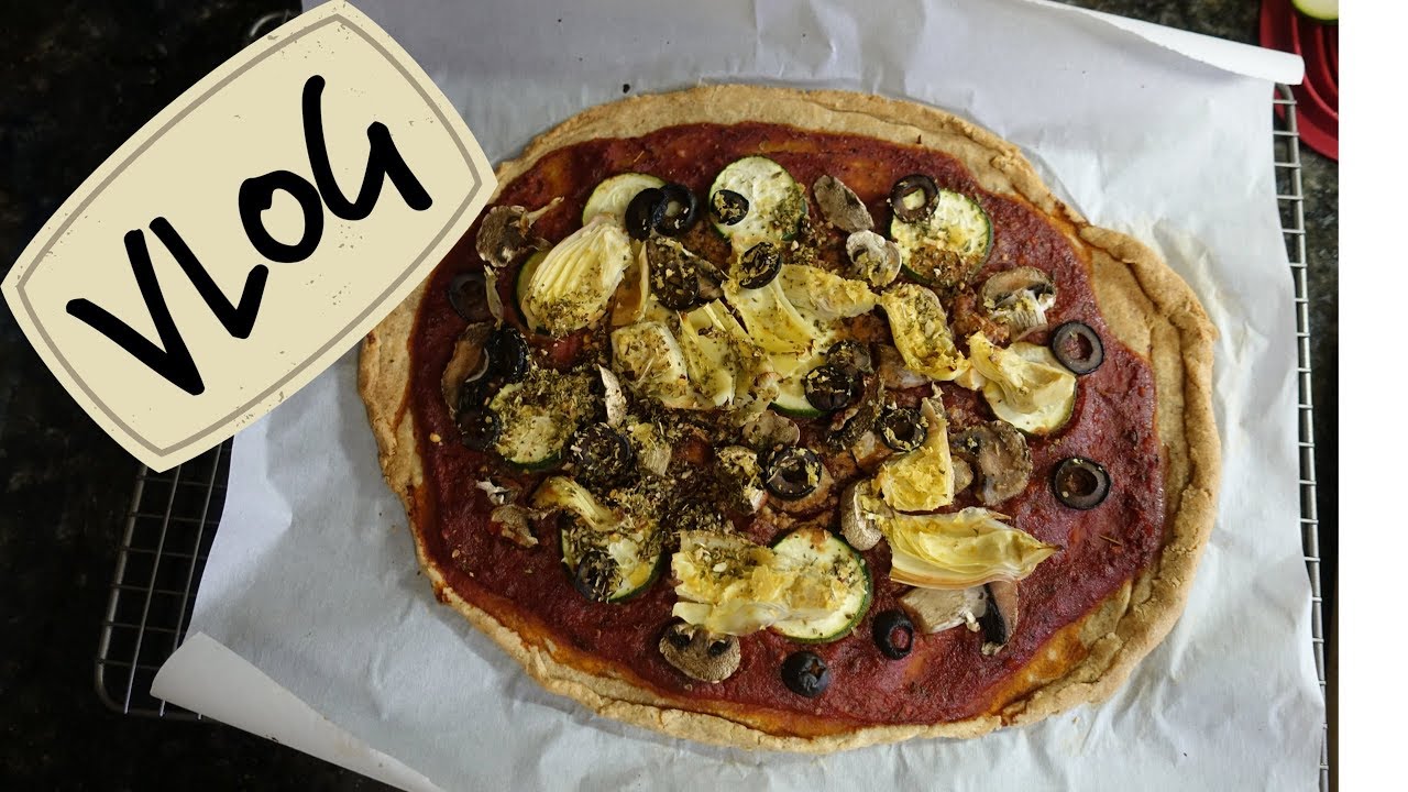 MAKING VEGAN PIZZA: VLOG| DR DRAY