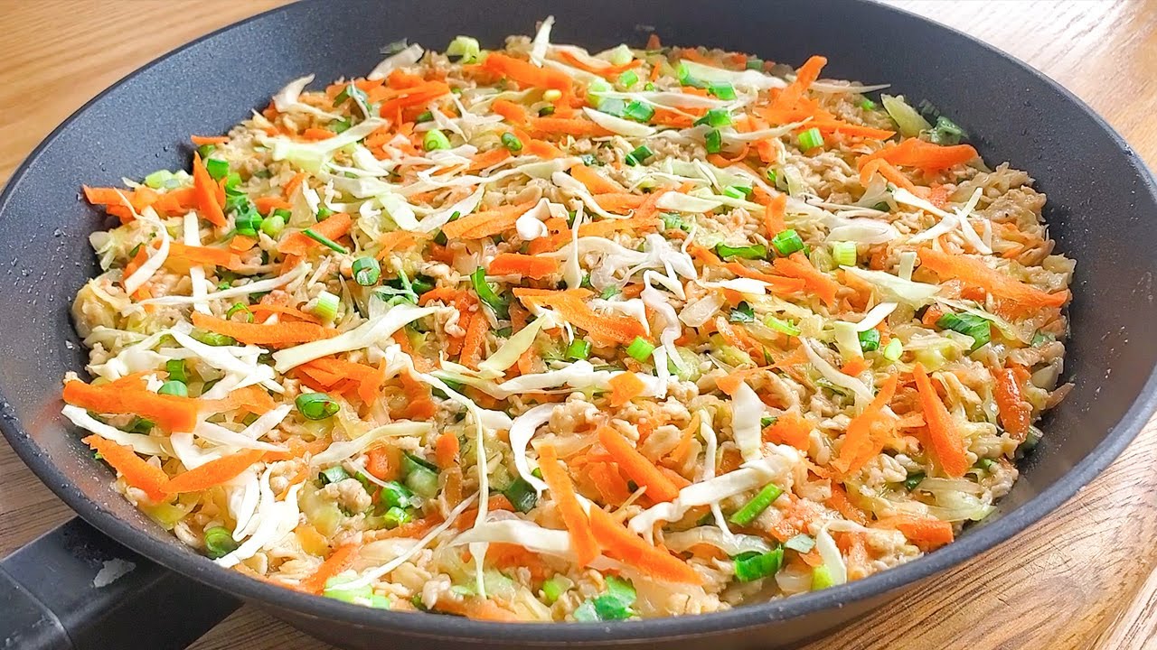 Ем только овсянку и капусту! Похудела на 10 кг за месяц! Овсяные блинчики!
