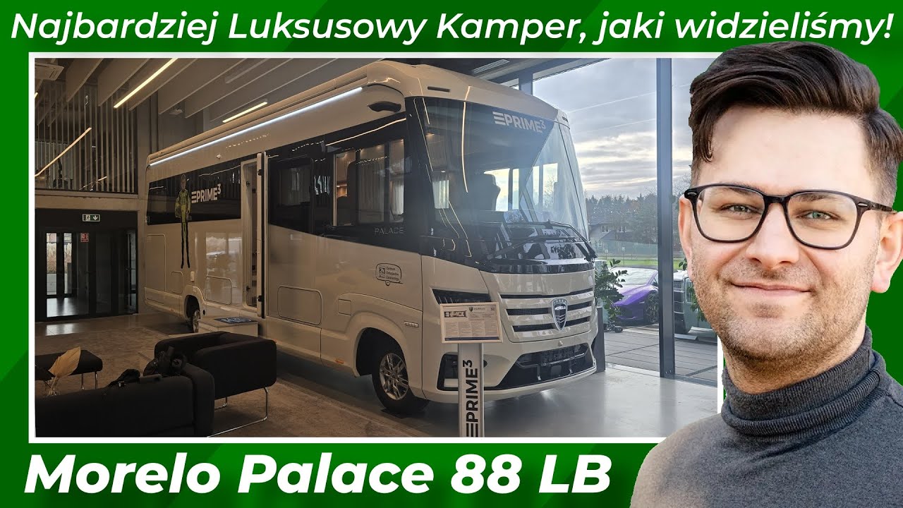 Ponad 2 miliony złotych za kampera?! Morelo Palace 88LB &ndash; Najbardziej Luksusowy