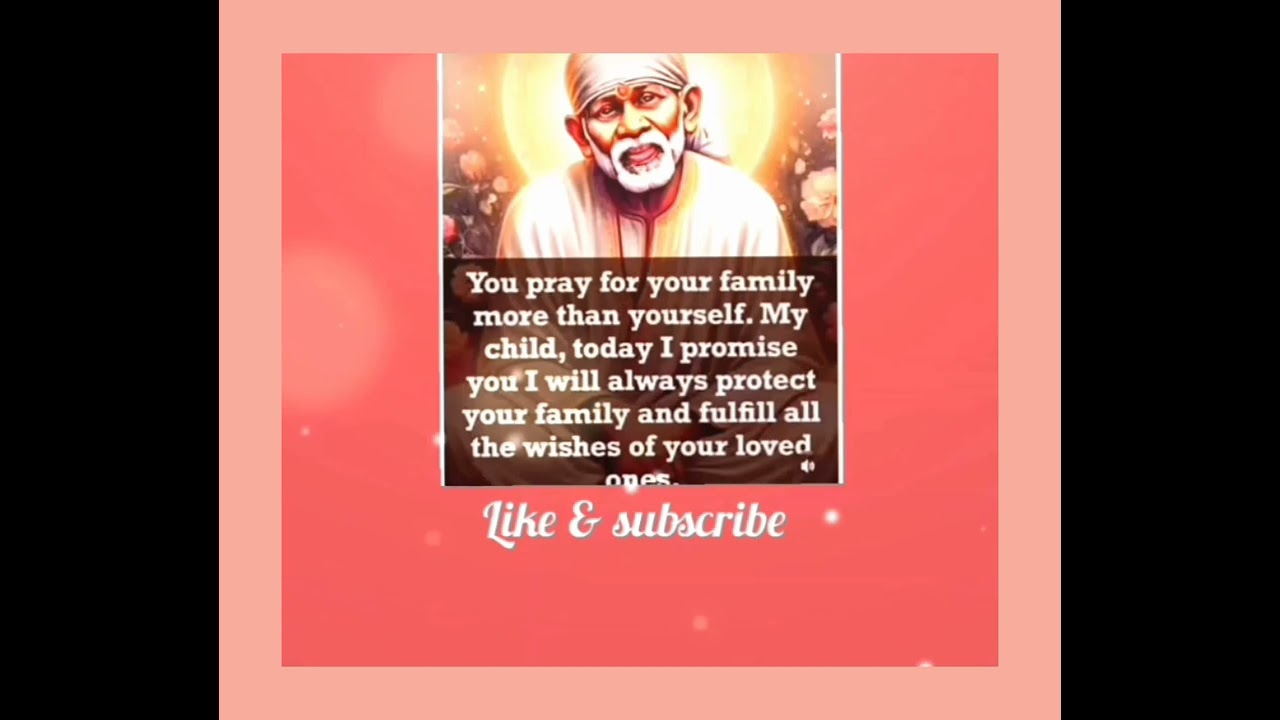 Sai baba's advice #youtube #saisandesh #saibabaofindia #trending #subscribe