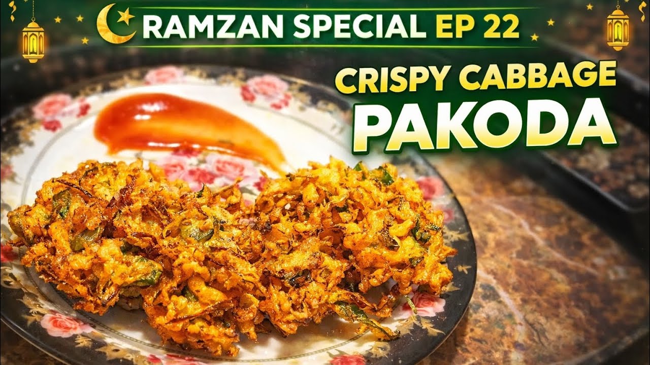 “Ramzan Special Ep 22: Crunchy Cabbage Pakoda – Perfect Iftar Recipe!#hyderabadistyle