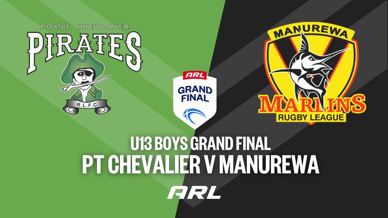 2024 ARL Youth Finals | Under 13 Boys Grand Final | Pt Chevalier Pirates v Manurewa Marlins