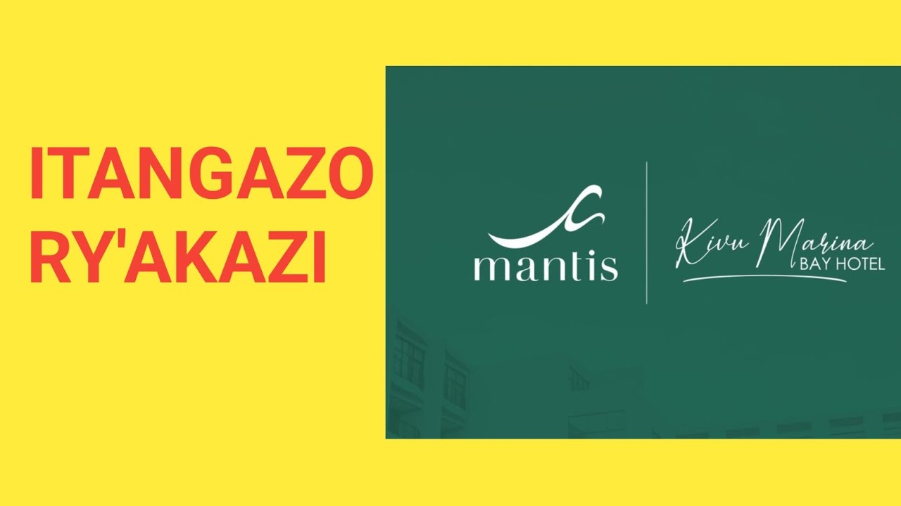 ITANGAZO RY'AKAZI 