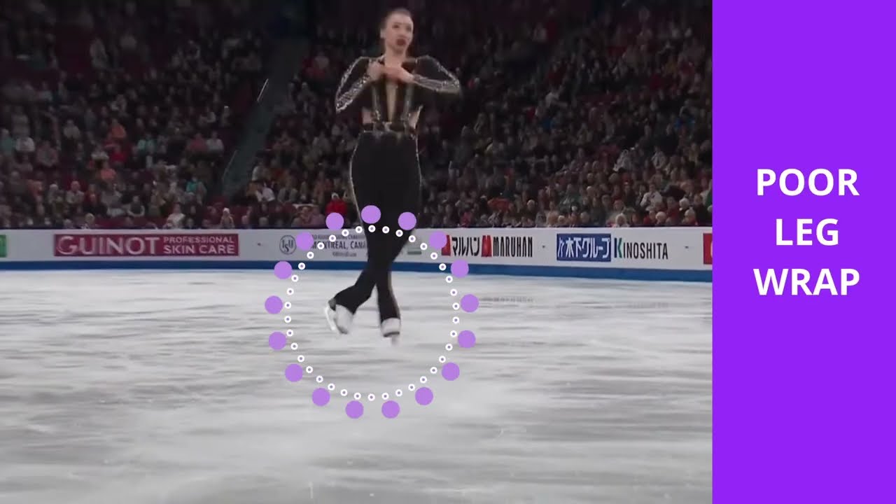 Amber Glenn 3F HUGE Prerotation, and Full Blade Assist (Floop) | Bad Jumps and A beat