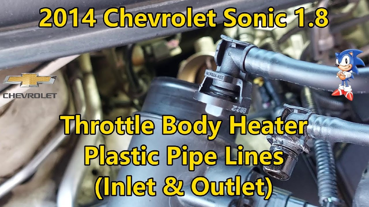 2014 Chevrolet Sonic 1.8 - Part 2: Throttle Body Heater Plastic Pipe Lines (Inlet & Outlet)