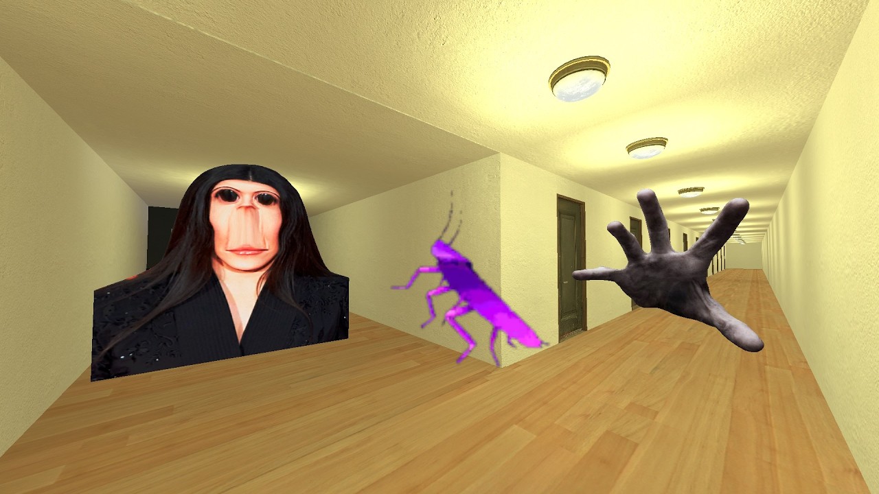MY NAME IS TAPAKAH HAND 1 AND UNGALIA IN LIMINAL HOTEL GMOD  #panicgmod #gmod #nextbots