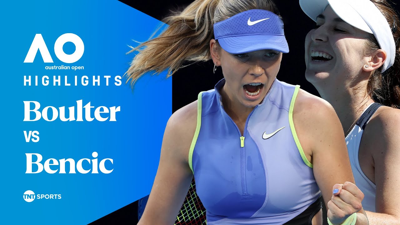Katie Boulter vs Belinda Bencic | Round One | Australian Open 2026 Extended Highlights 🇦🇺