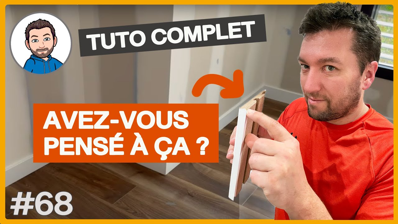Comment poser des PLINTHES en MDF : ce qu'on ne vous dit pas!