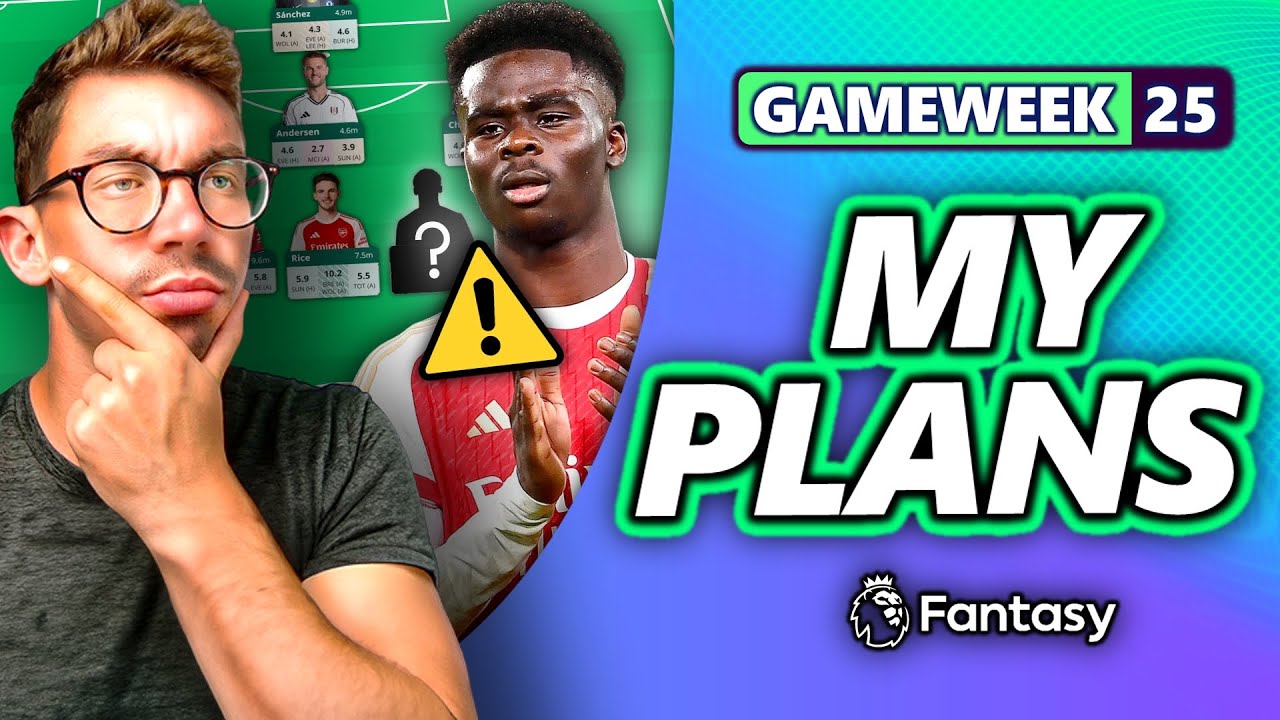 Замена для Сака? ⚠️ Трансферные планы на 25-й тур FPL! Советы по Fantasy Premier League 25/26