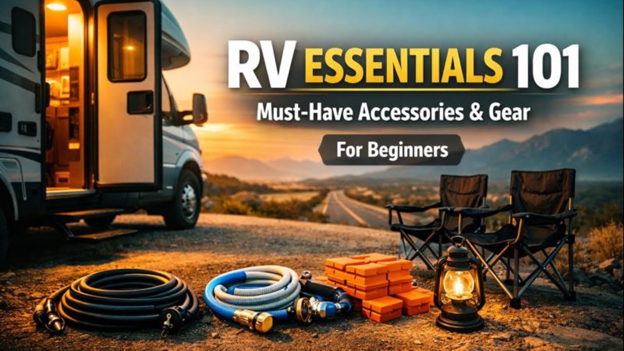 RV Essentials 101: The Must-Have Accessories & Gear Every Beginner Needs