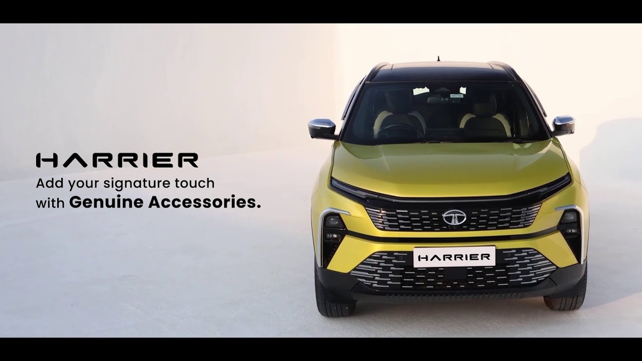 Tata Motors Genuine Accessories | Empower your Harrier