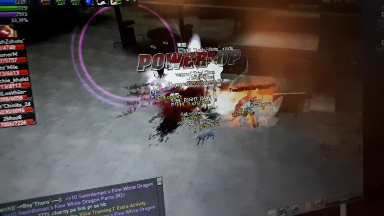 nidBUFFS destroying party 170805 - Ran Online GS
