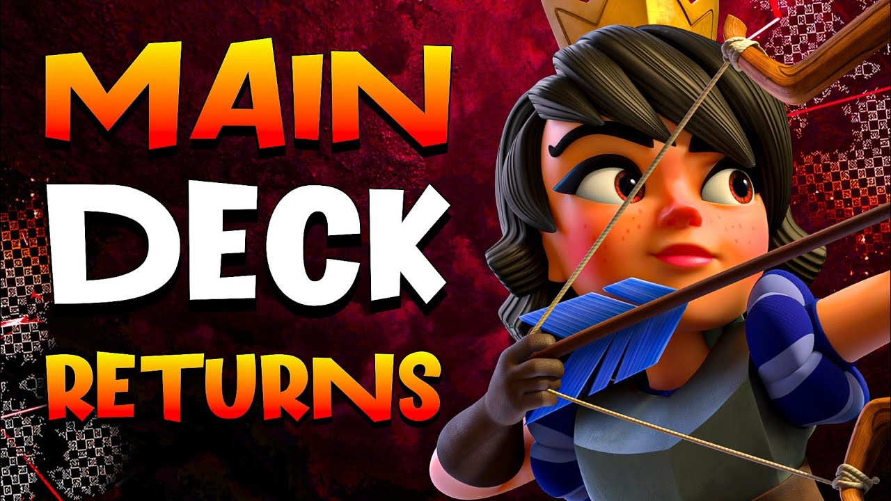 TOP 1 in Clash Royale with My *MAIN* Deck??