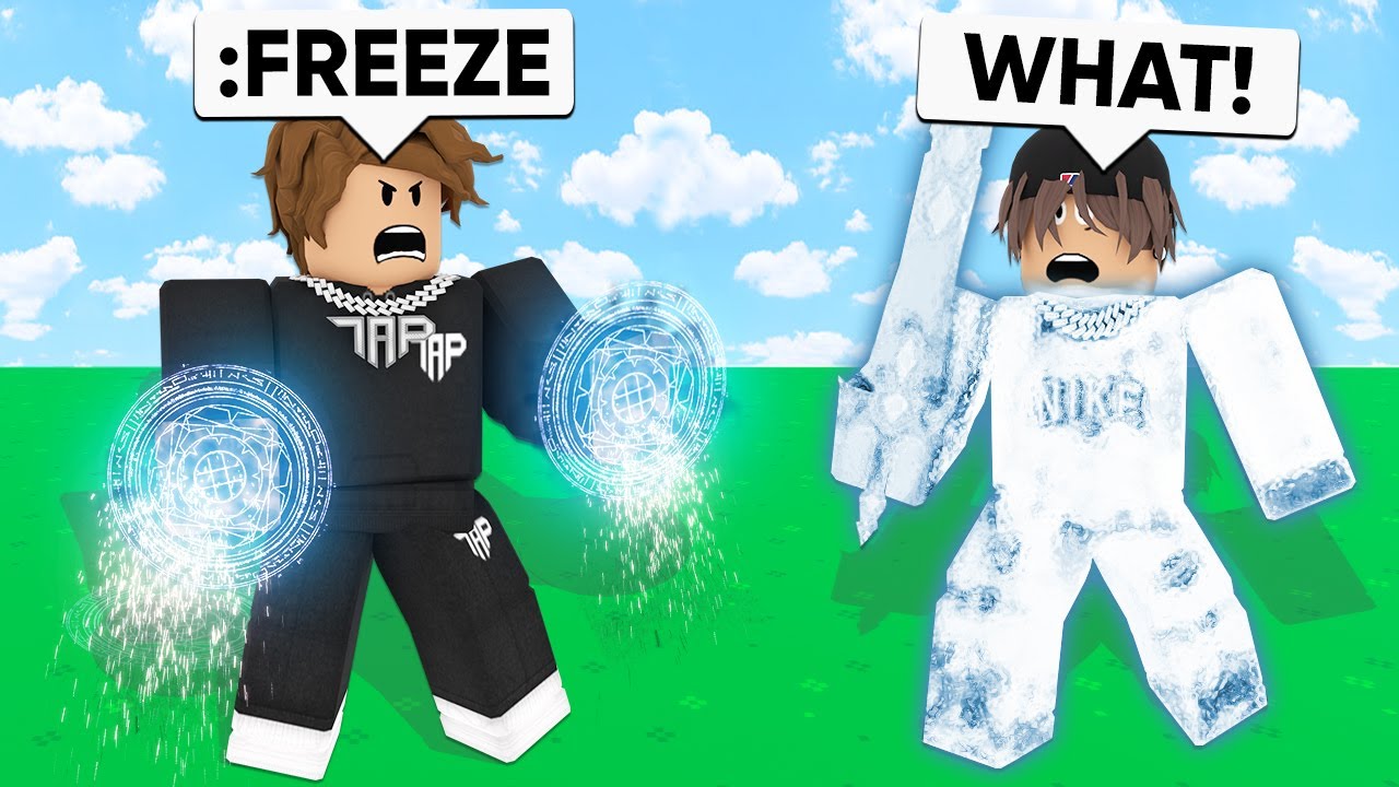 I Secretly CHEATED Using FREEZE Hacks.. (Roblox Bedwars)
