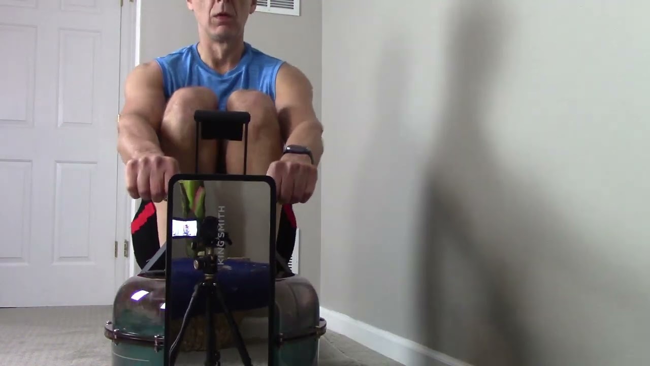 Kingsmith WalkingPad folding rower rowing machine review | WR1 Compact Water Rower | #DTKTopPick