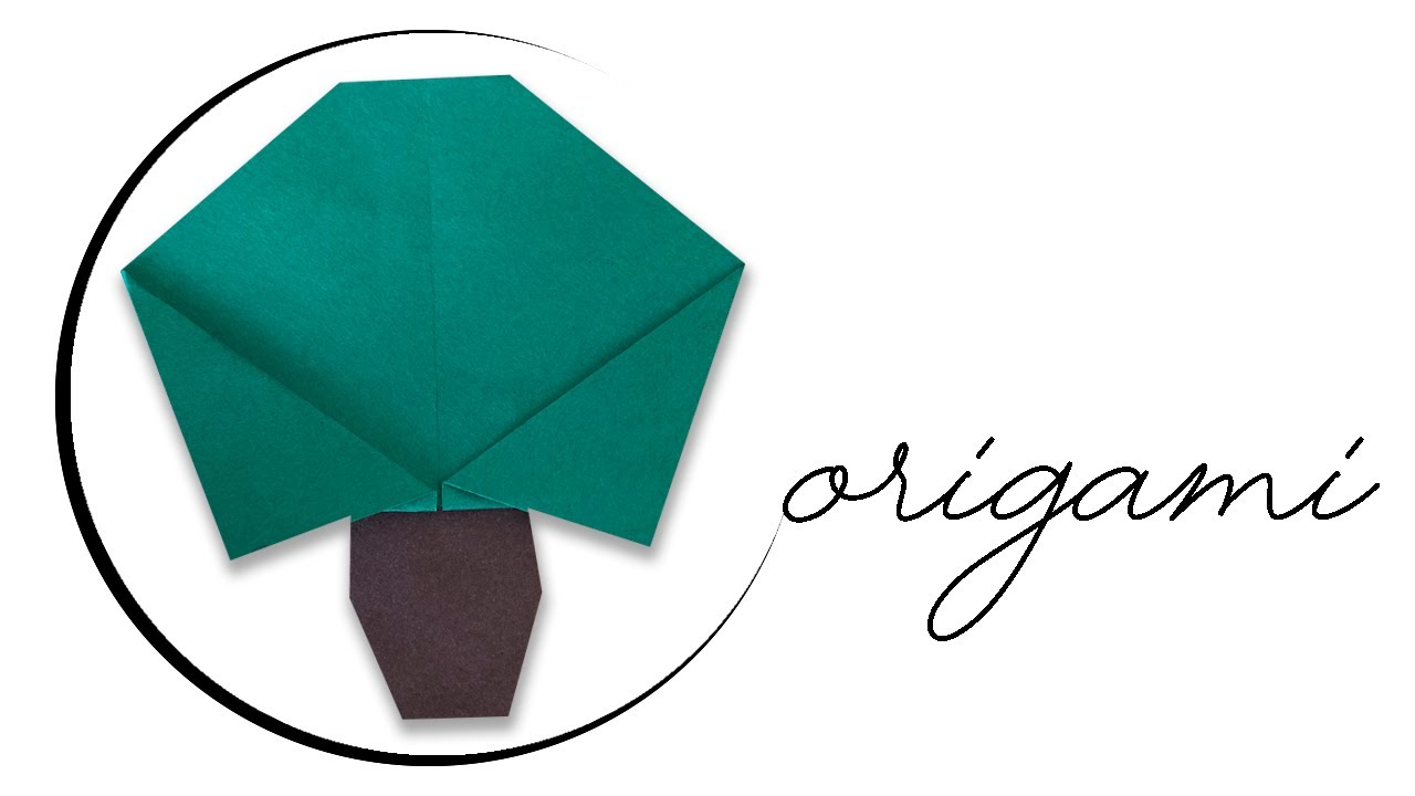 Arból - Origami (Fácil)