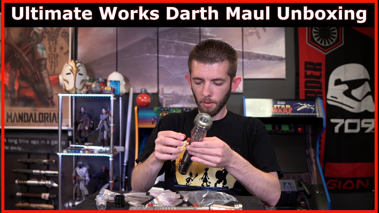 Ultimate Works Darth Maul Lightsaber Unboxing