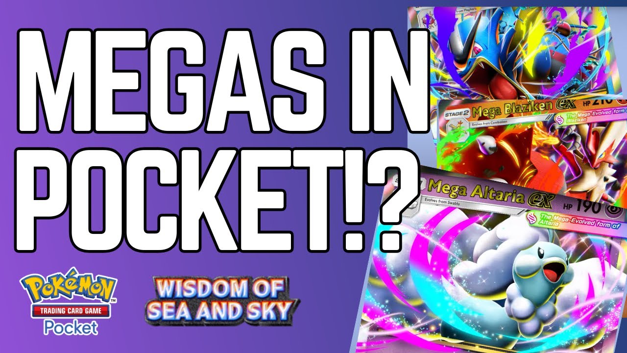 MEGAS ALTARIA, GYARADOS, AND BLAZIKEN COMING TO POCKET | Pokemon TCG Pocket