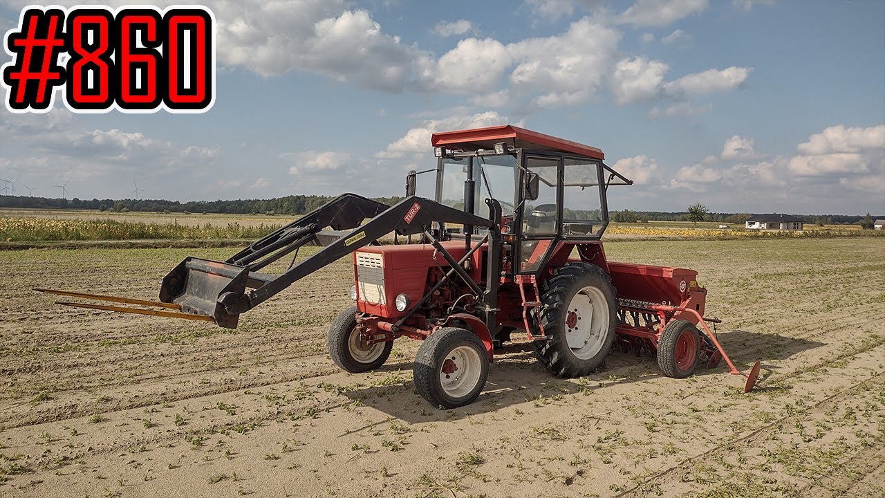 Znowu padła klima w JD, siew rumianku #860