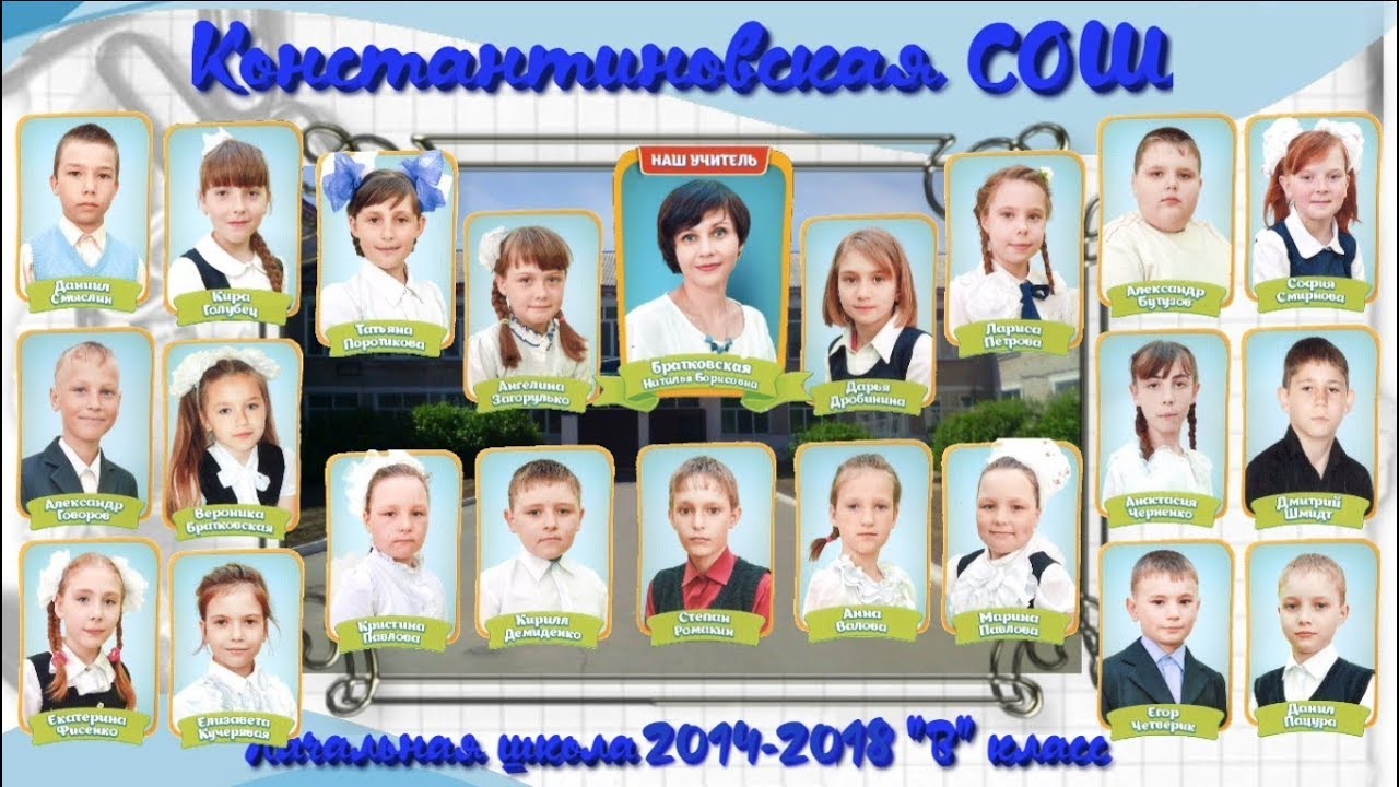 Слайдшоу к окончанию начальной школы