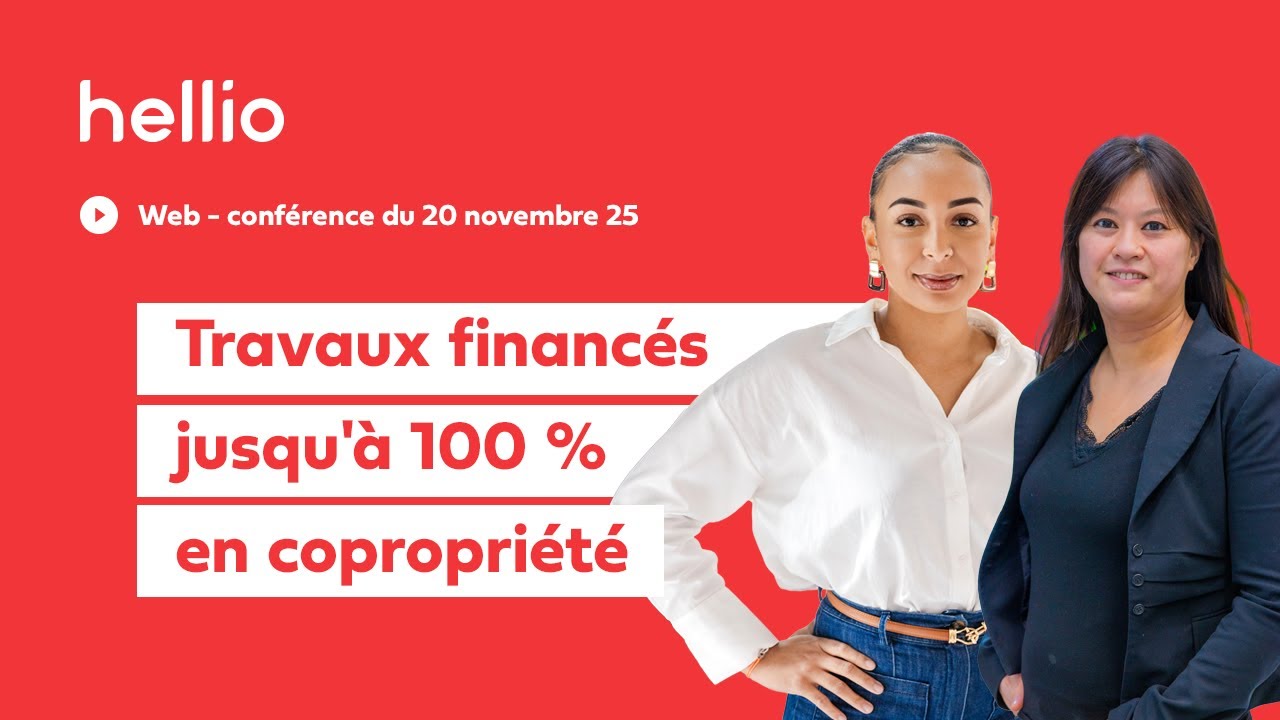 Travaux financés jusqu'à 100 % en copropriété | Hellio