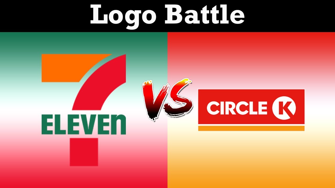 7 Eleven против Circle K — Битва логотипов