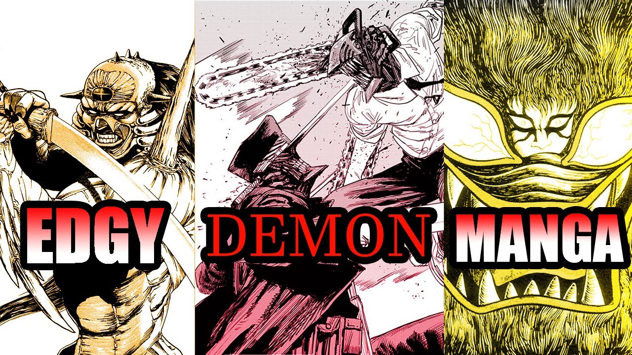 EDGY DEMON MANGA: Человек с бензопилой, Мао Данте, Онивакамару