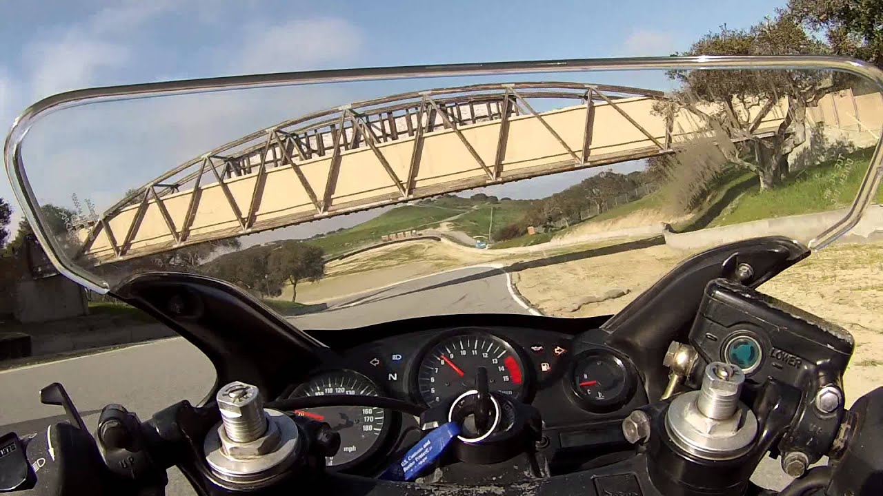 CBR600F4 Laguna Seca track day March 2013