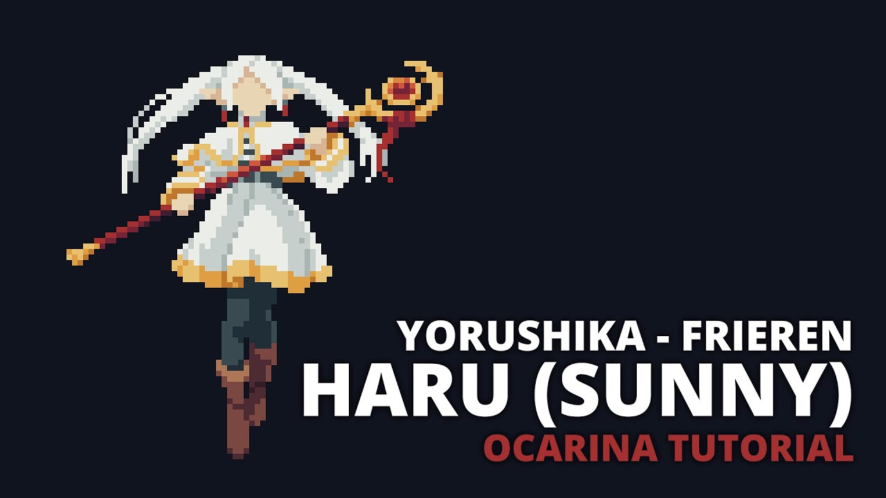 Yorushika - Frieren - Haru (Sunny) - feat. @Matt_the_Tall - Ocarina tutorial / tabs