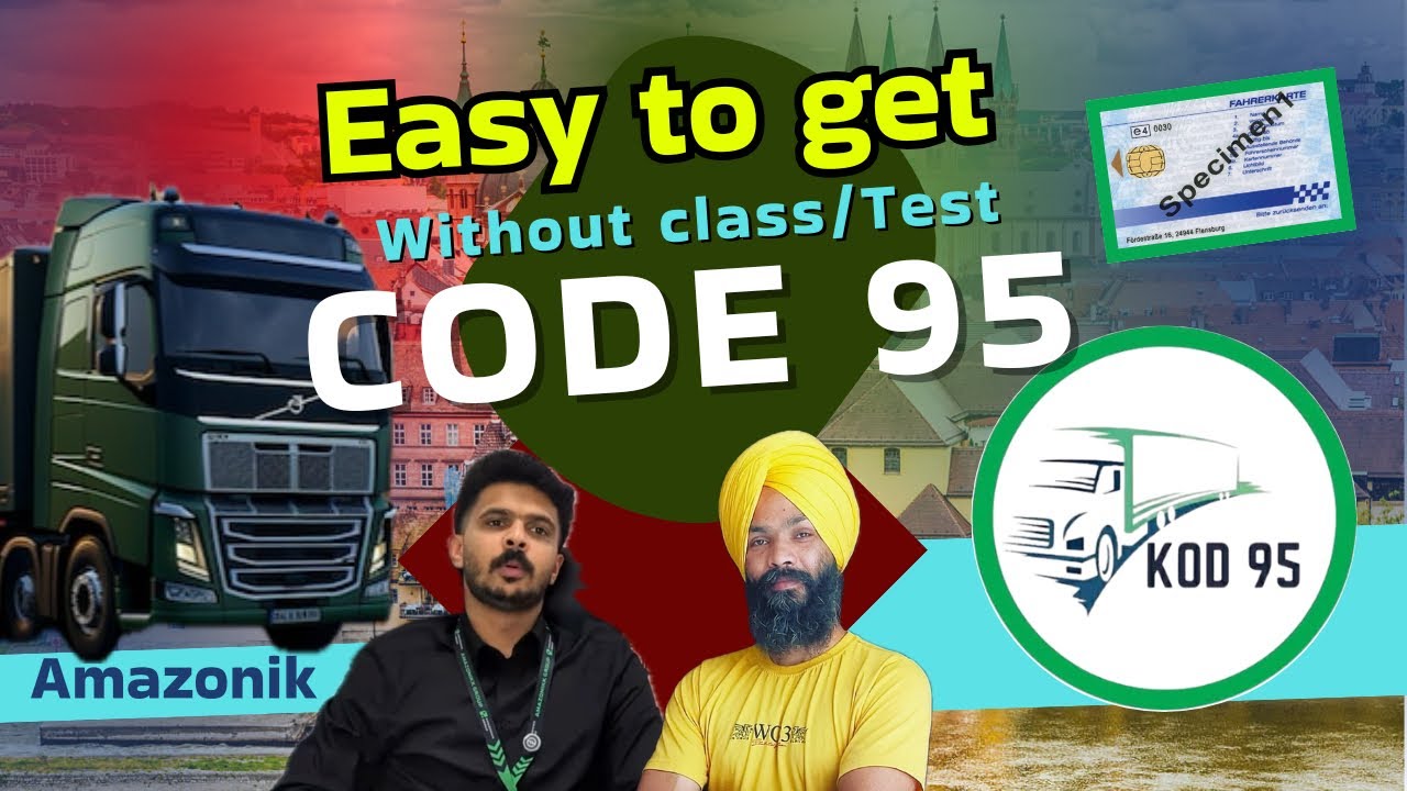 How to Get EU Code 95 Without Exam| Complete Preparation| Drivers CPC 👍Don't waste time 🤷&zwj;♀️