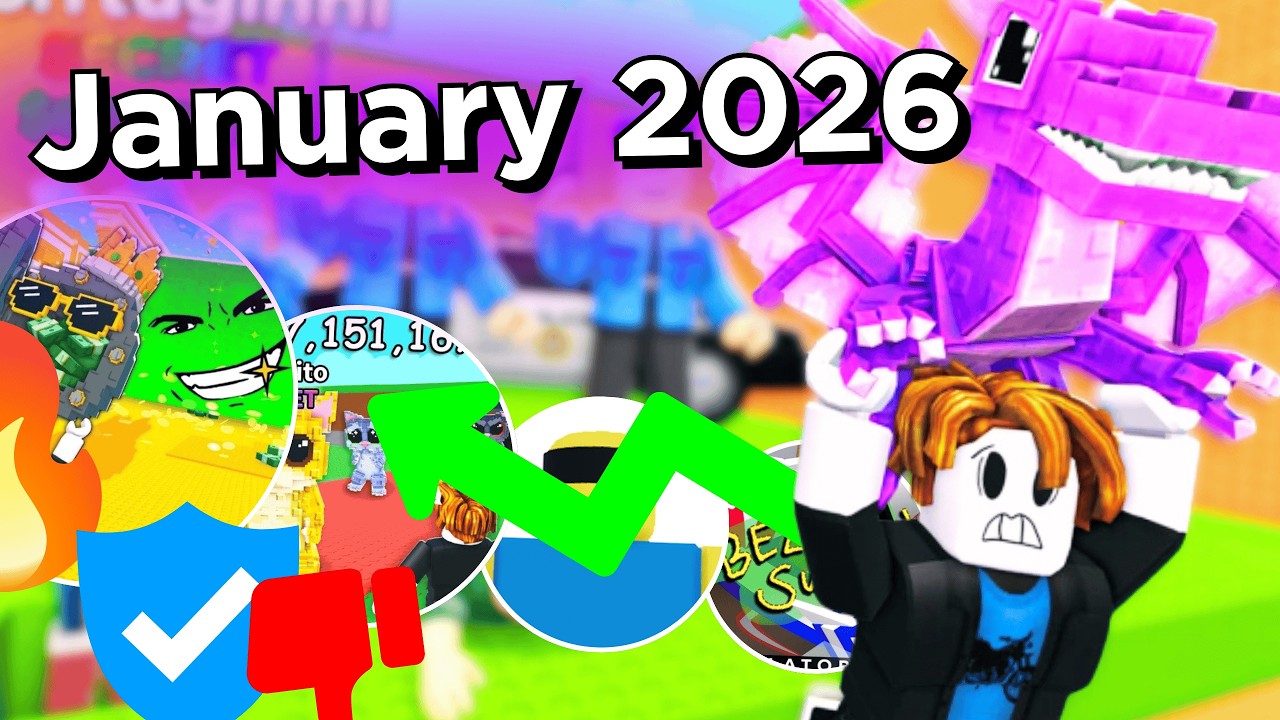 Most Played Roblox Games (January 2026)