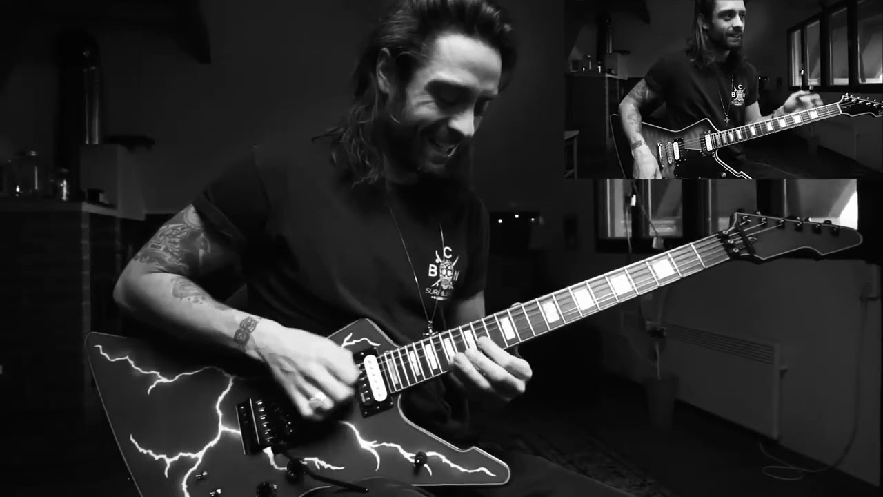 Attila Voros - Playthrough Guitar Solo - A National Acrobat - SABBATONERO L' Uomo Di Ferro album
