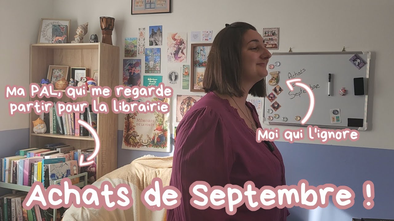 Mes achats de Septembre