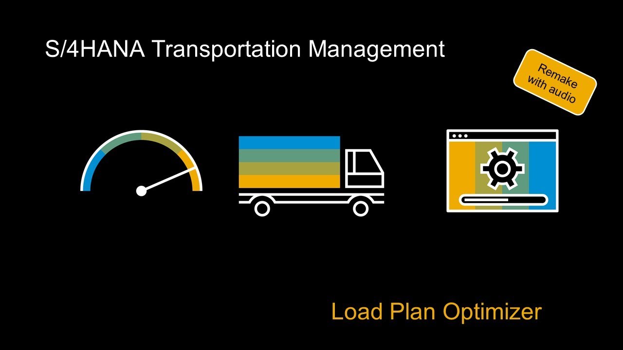 SAP S/4HANA Управление транспортом - Оптимизатор плана загрузки