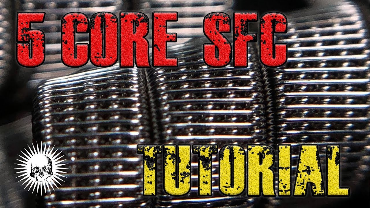 5 core Staggered Fused Clapton - Tutorial