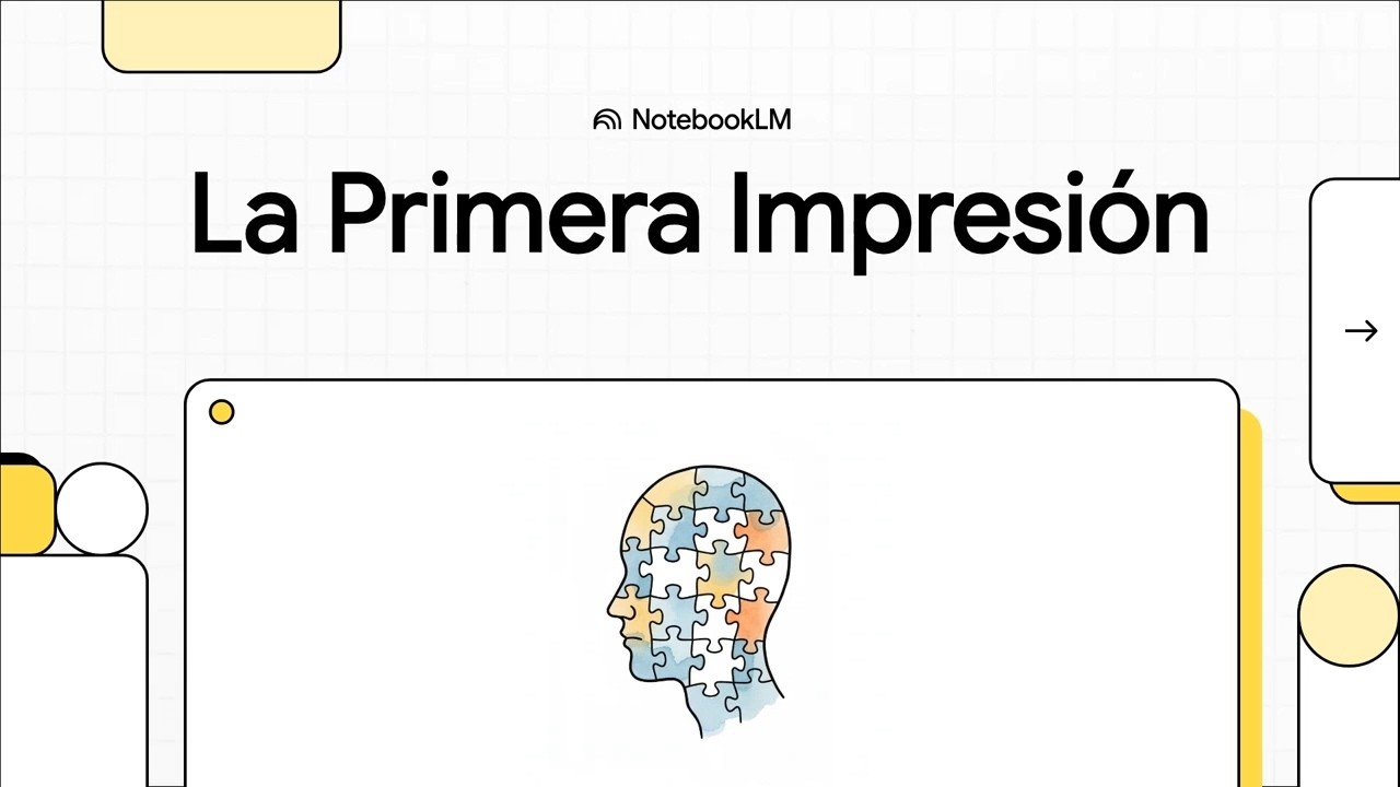 La percepción y cognición - ¿Cómo se forma la Primera Impresión?