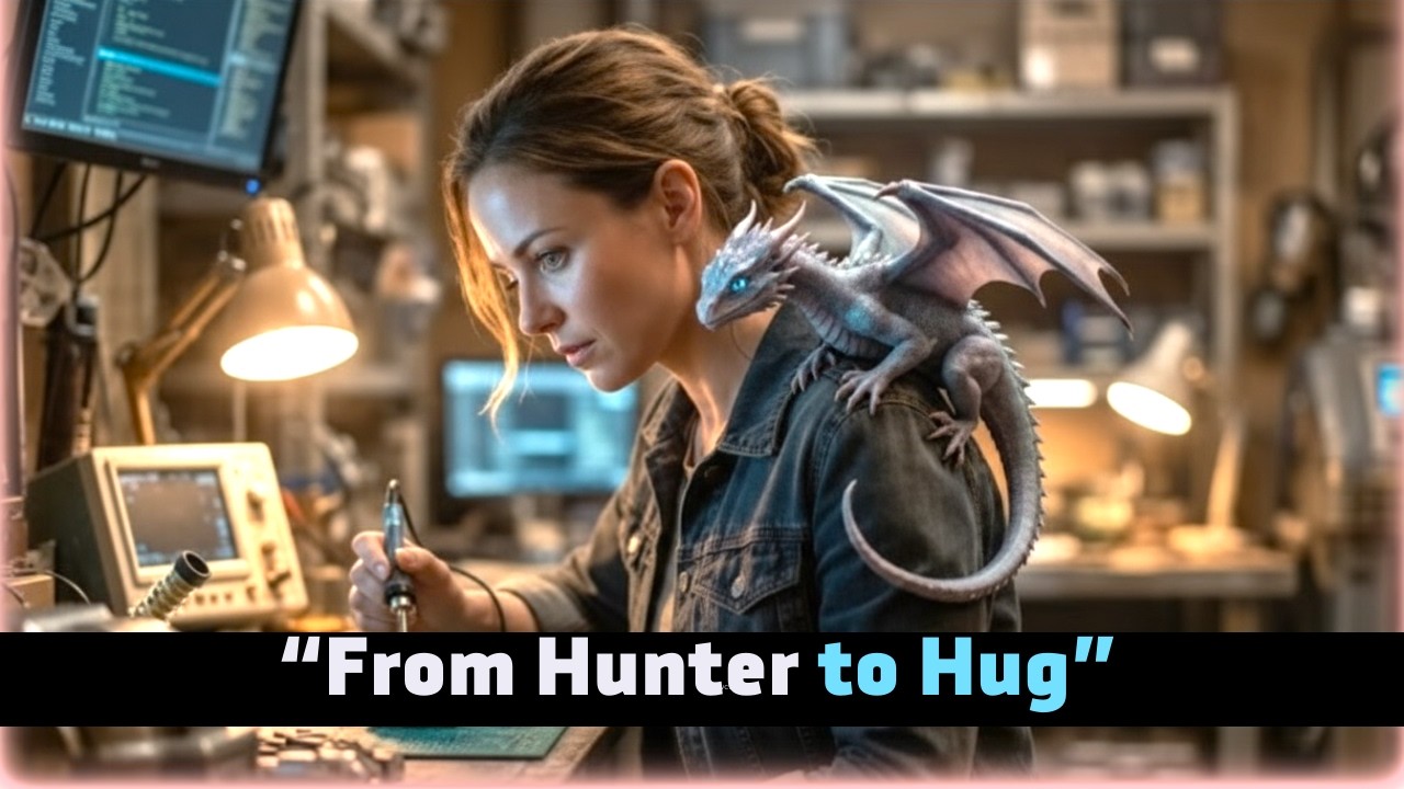 A Predator Dragon Hatchling Climbed Onto a Human’s Back — She Carried It All Through Her Shift