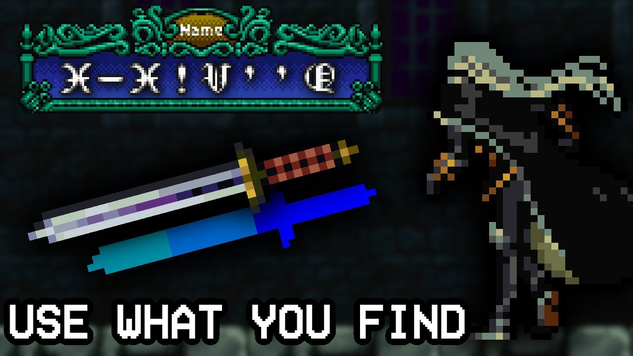Use What You Find HARD MODE SotN Randomizer Speedrun