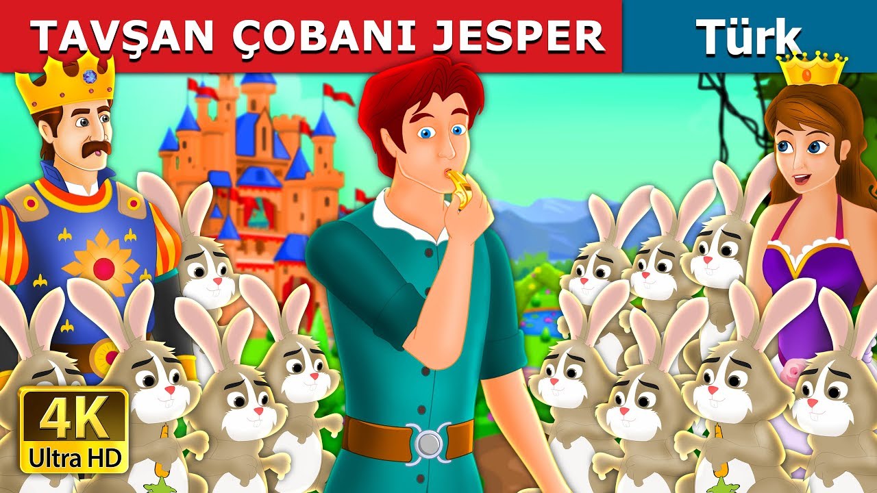 TAVŞAN ÇOBANI JESPER | Jesper Who Herded The Hares Story in Turkish | Turkish Fairy Tales